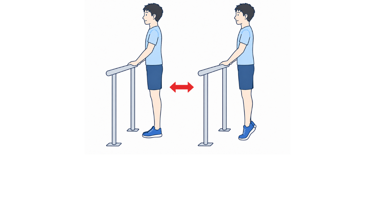 Handrail Heel Raise