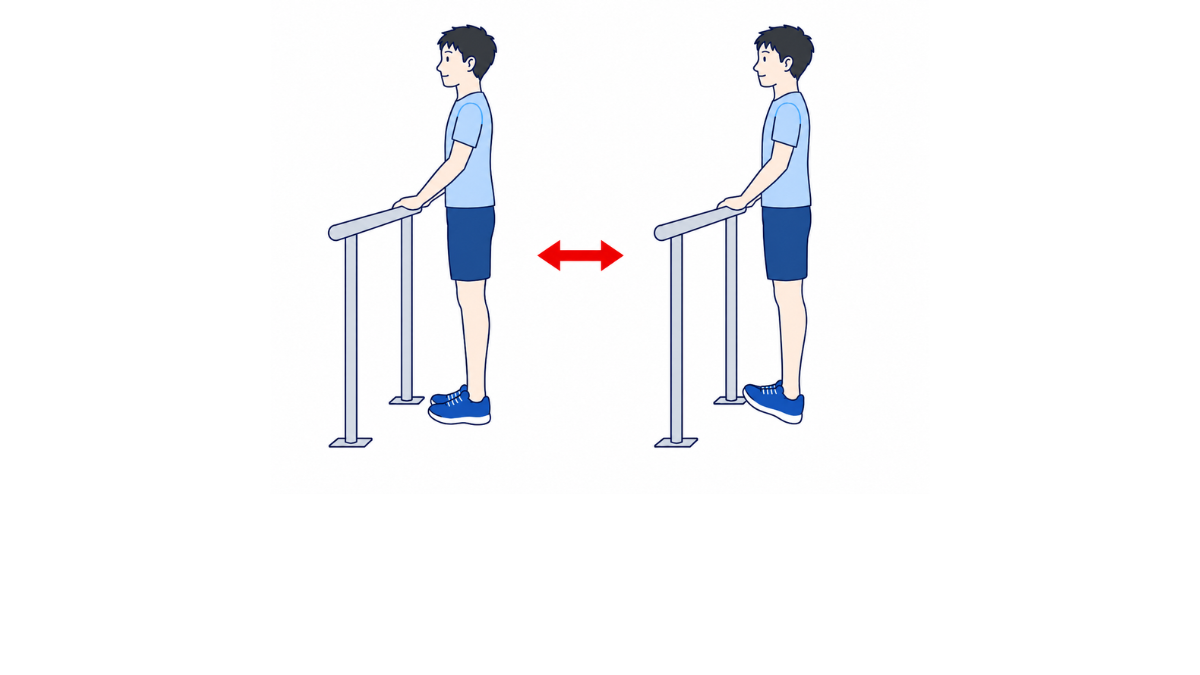 Handrail Toe Raise