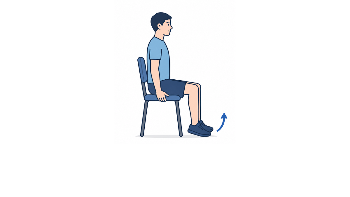 Heel Raise Sitting