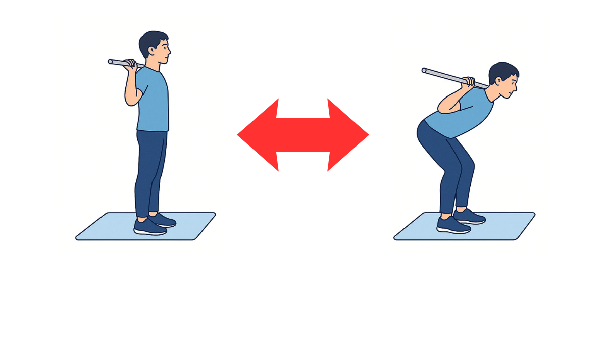 Hip Hinge With Bar