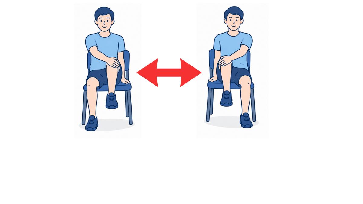 Seated Figure 4 Stretch