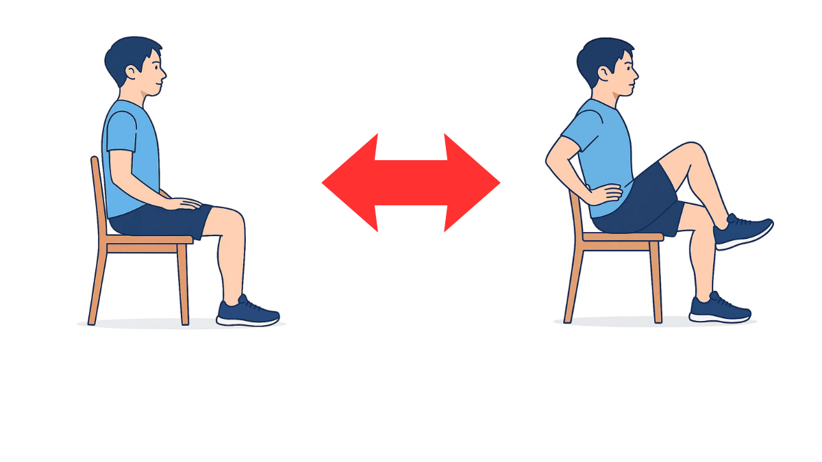 Seated Leg Raise