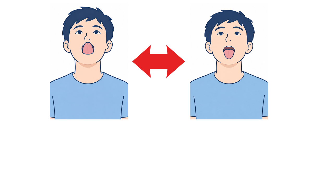 Tongue Up Down