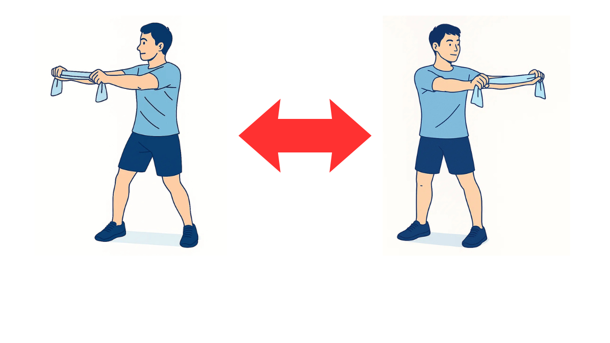 Towel Trunk Rotation