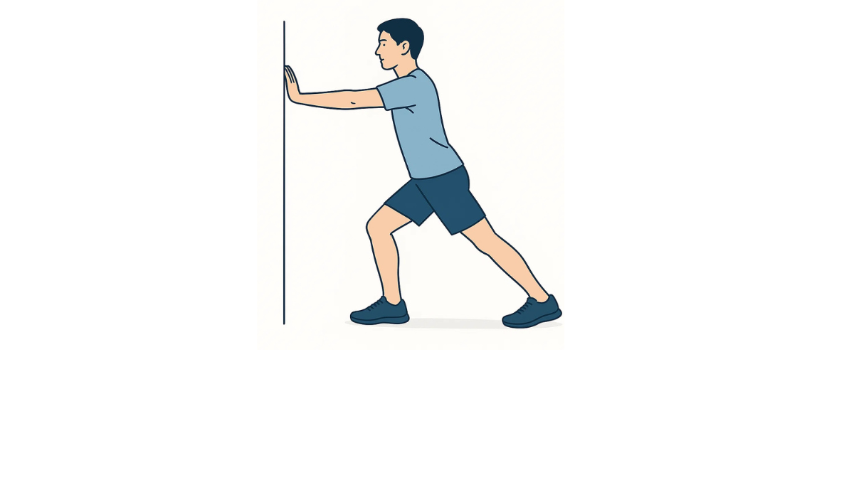 Wall Achilles Stretch