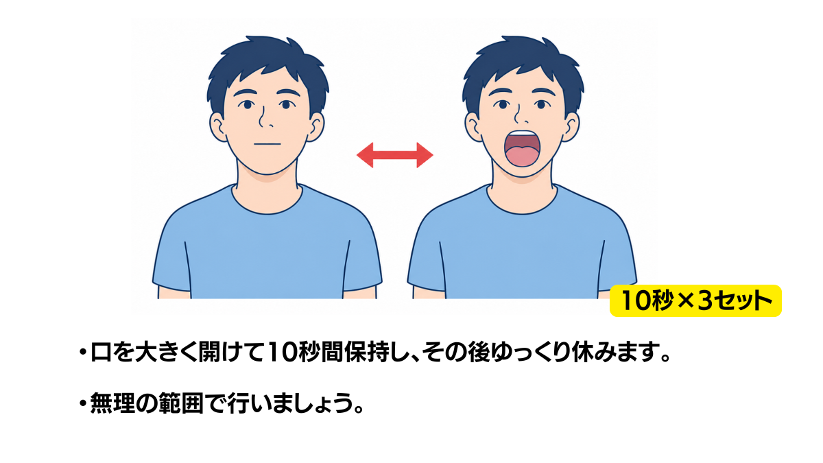 Mouth Open Hold