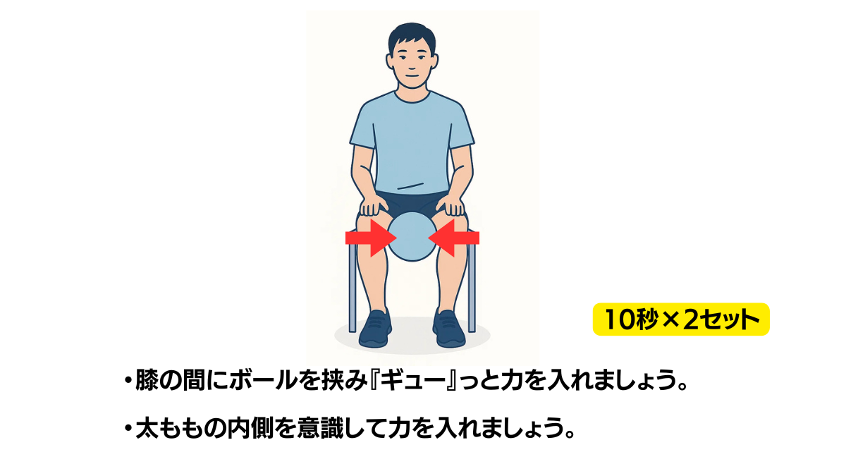 Seated Hip Adduction Training