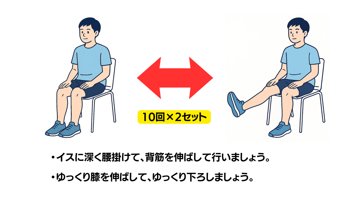Seated Knee Extension