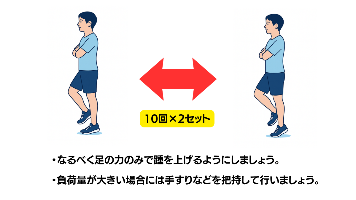 Single Leg Heel Raise